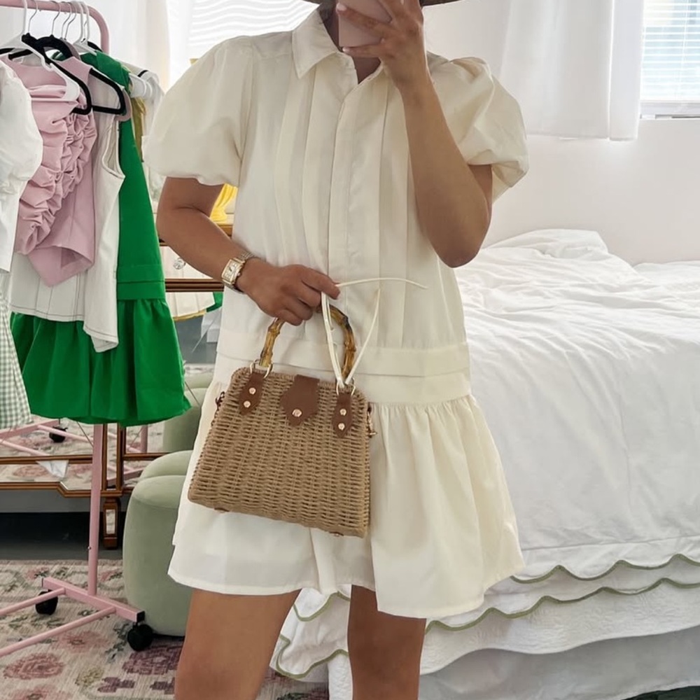TCEC Cream Mini Dress - Picture 4 of 4